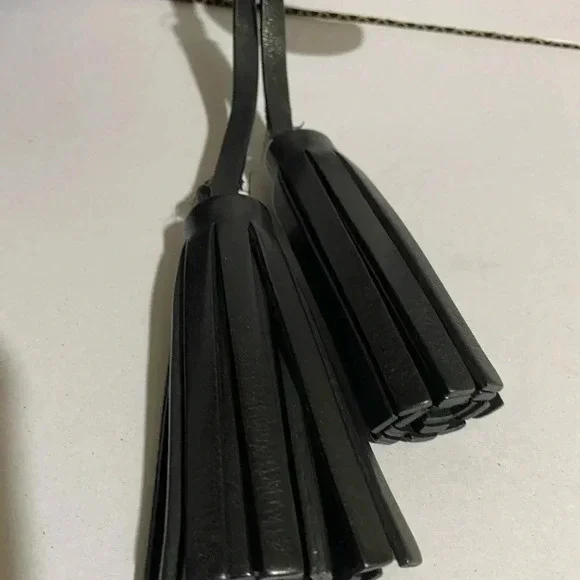 Coach vintage black leather shoulder handbag - Picture 4 of 9